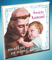 Święty Antoni (płytka ceramiczna)