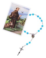Koronka z modlitwą do św. Franciszka z Asyżu - NOWY WZÓR