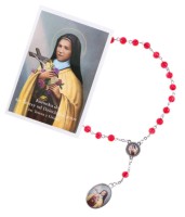 Koronka z modlitwą do św. Teresy - NOWY WZÓR