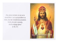 Koronka z modlitwą do Chrystusa Króla