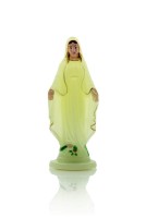 Figurka Matki Bożej Niepokalanej - fluorescencyjna (10 cm)