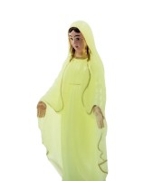 Figurka Matki Bożej Niepokalanej - fluorescencyjna (10 cm)