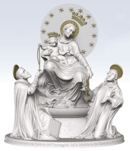 Figurka Matki Bożej Pompejańskiej