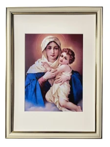 Obraz Maryi Trzykroć Przedziwnej - Maryja Szensztacka (w ramce 32x23,5 cm)